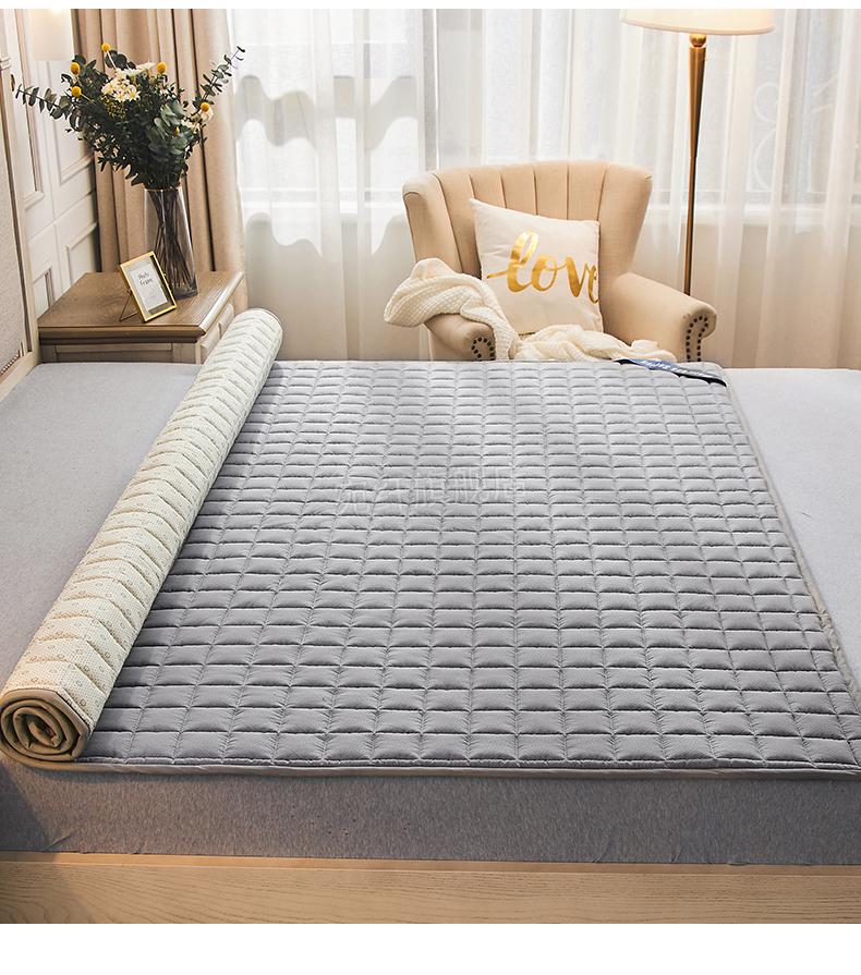 床垫防滑垫罗兰床垫软垫薄款家用保护垫防滑薄床褥子垫被可水洗折叠