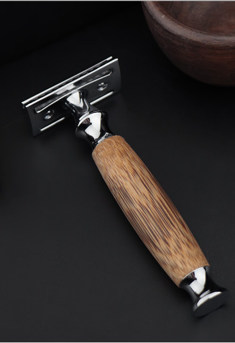 刮胡刀日本feather羽毛日本原装进口刀片复古老式男士剃须刀手动刮胡