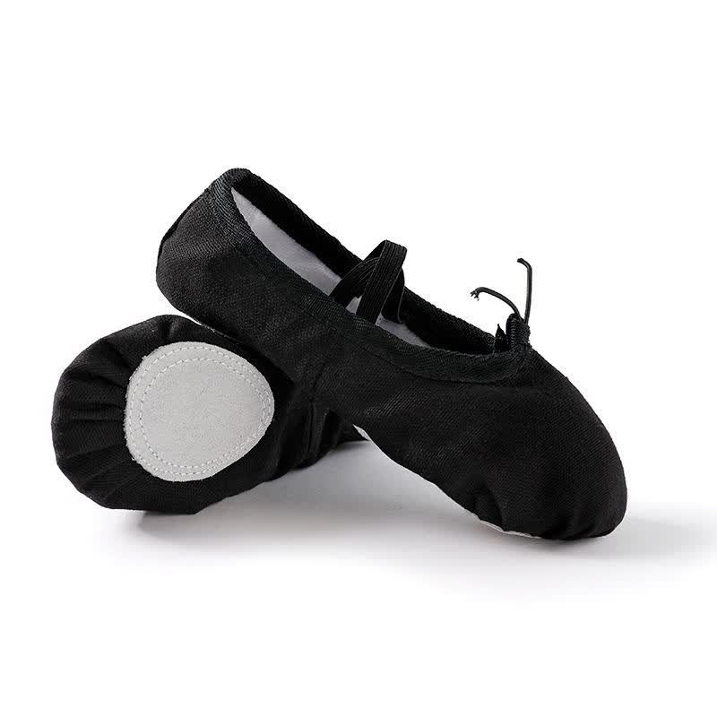 舞蹈鞋成人儿童帆布软底舞蹈练功鞋男女瑜伽芭蕾舞鞋软底猫爪练功舞蹈