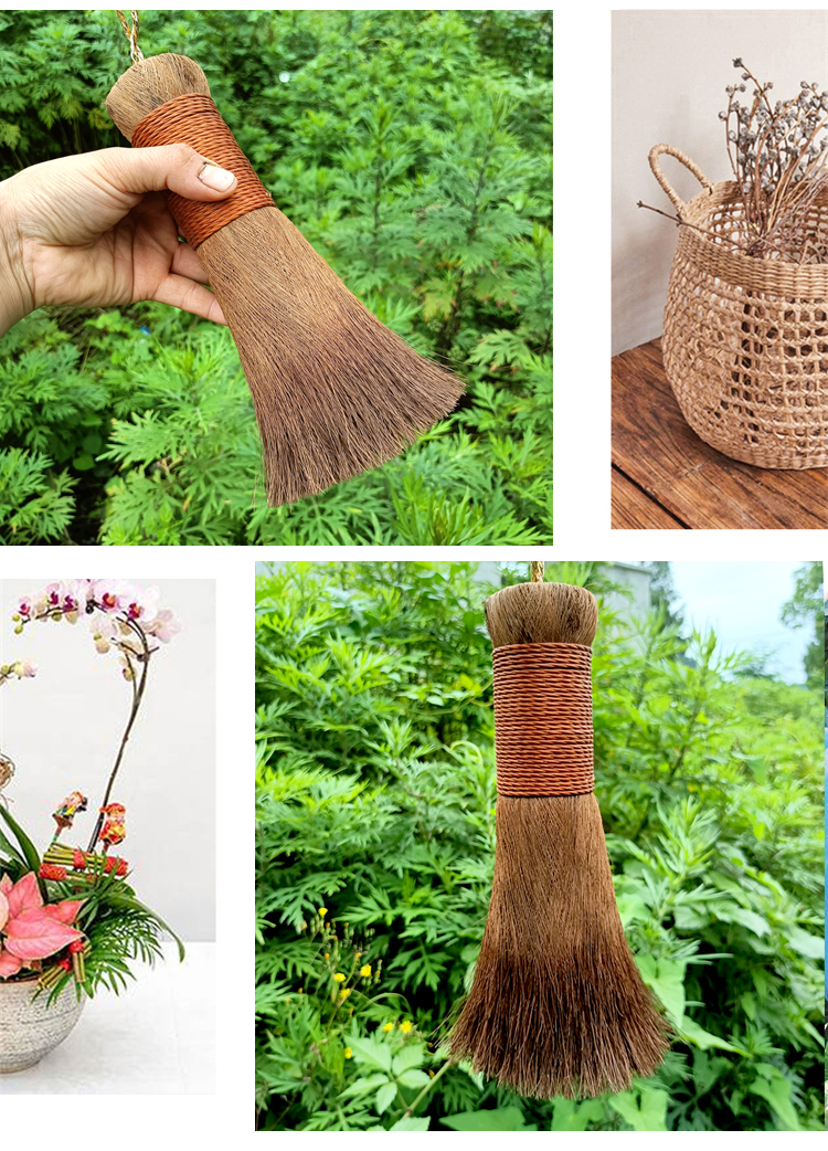 天然椰棕榈刷锅神器不伤锅炊帚清洁洗碗刷大号洗锅刷锅刷子 棕榈刷 1