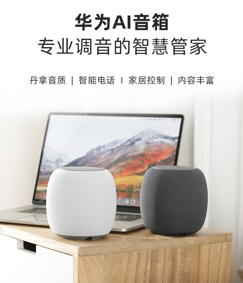 华为huawei优选品质华为智选智能ai音箱小艺同学蓝牙音响原装语音迷你
