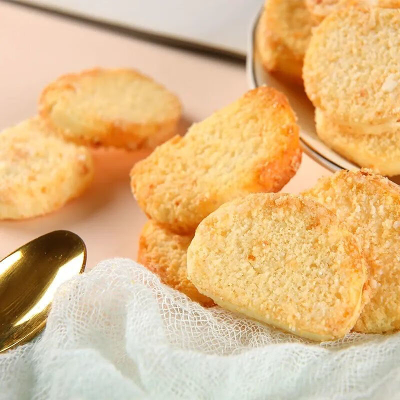 鲜奶酥烤馍片内蒙古特产牛奶味饼酸奶味干馒头片馍丁包装食品 混合味