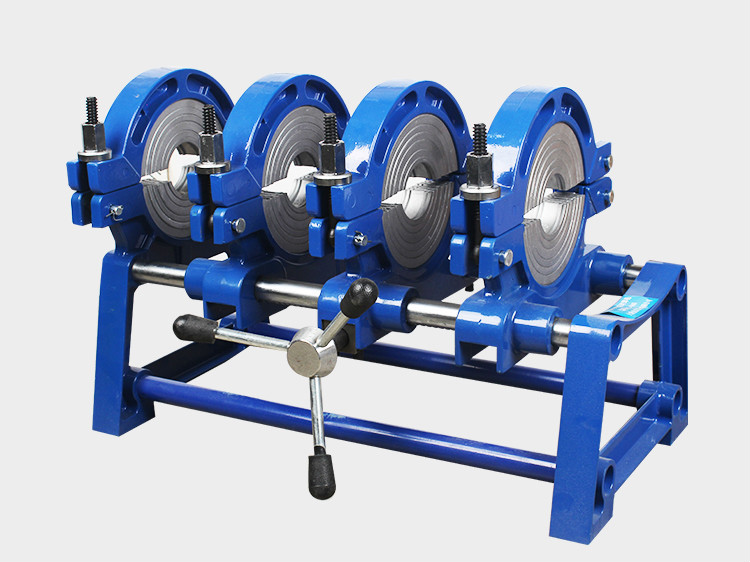 pe管热熔机pe对接机对焊机手动式手摇式热熔机架子机架配件6316063160