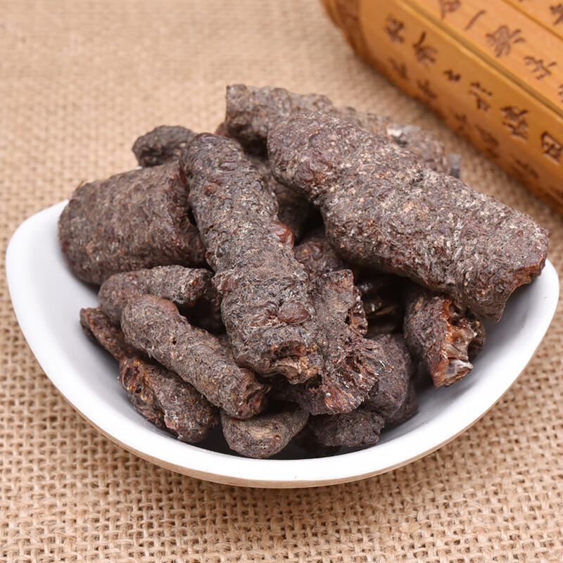 紫草茸250克中药材紫胶紫梗棒状虫胶胶质紫草茸