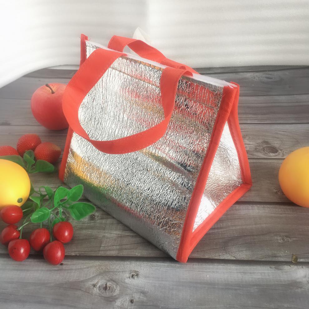 手提保温袋一次性食品冷藏保鲜袋外卖保冷袋加厚定制隔热包铝箔棉 10