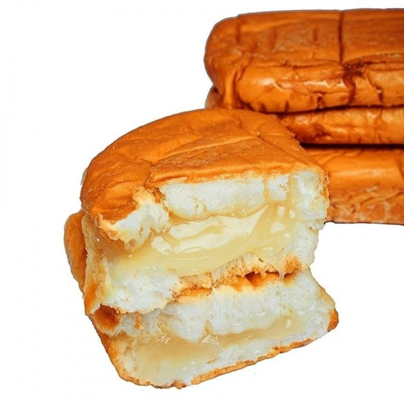 小时候的三明治面包老式怀旧80后儿时夹心零食夜宵好吃的整箱老面包