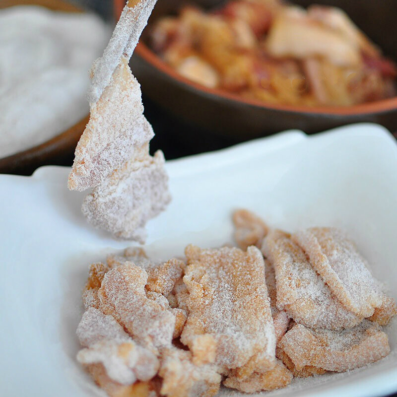 晒肉粉蒸肉湖南特产攸县纯手工腌肉真空包装300克红曲米一包