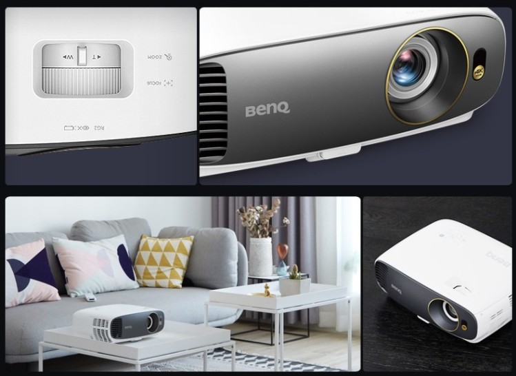 赫蓓明基投影仪tk800明基4k投影仪3d家用i707/tk800m/tk850/rk9000/w1