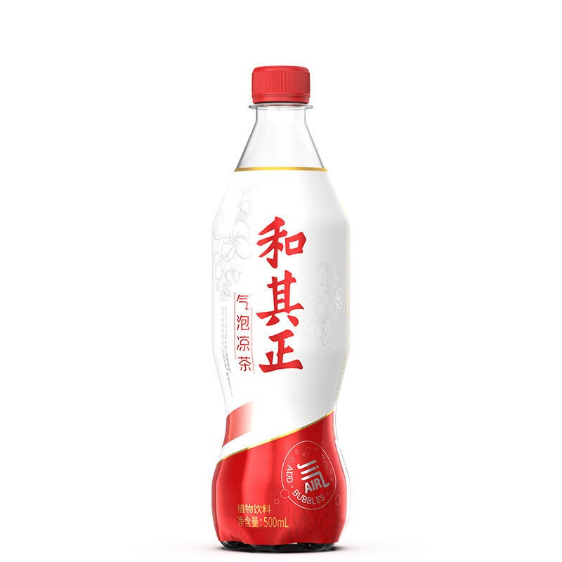 【京选优品】和其正凉茶 和其正凉茶 和其正凉茶 气泡和其正500ml*15