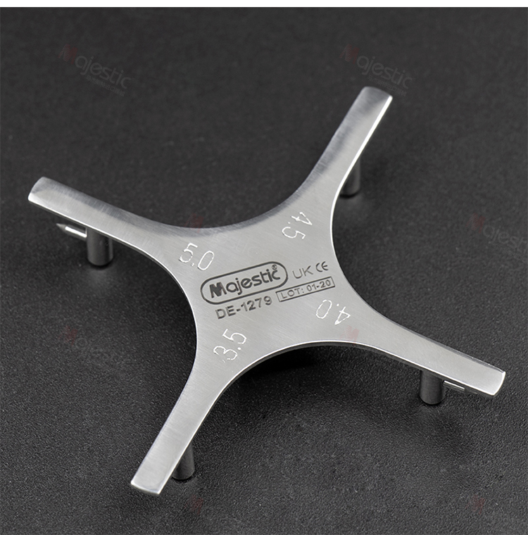 牙科工具托槽定位器杆式十字星型齿科进口腔正畸器械材料杆式托槽定位