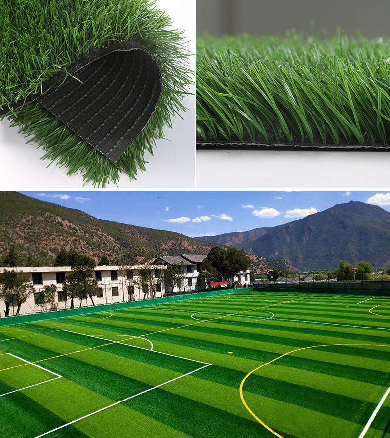 人工草皮草地毯仿真阳台草坪坪绿色户外学校足球场塑料人造装饰假工程