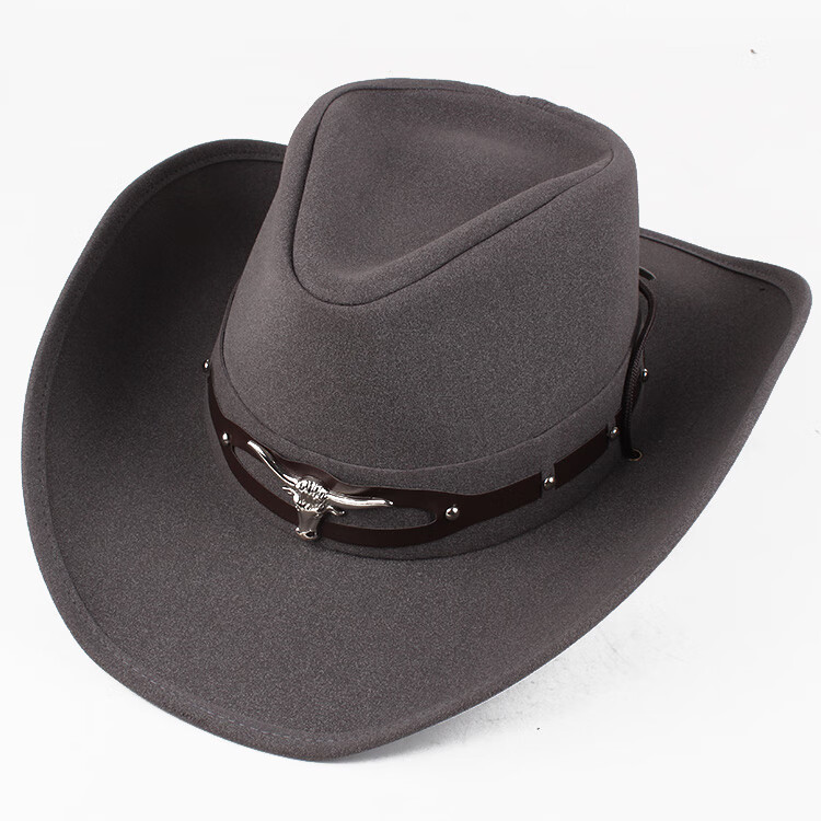 精选好货马术帽子夏天春夏季帽子男大沿卷沿西部牛仔帽户外骑马帽防晒