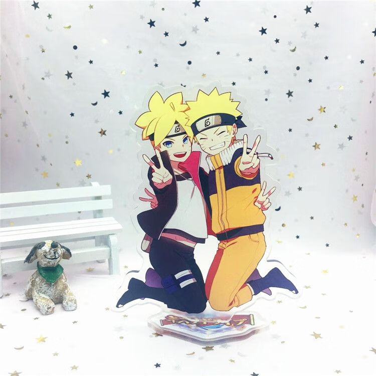 火影忍者立牌 漩涡鸣人宇智波佐助卡通周边二次元立牌 自来也-1【图片