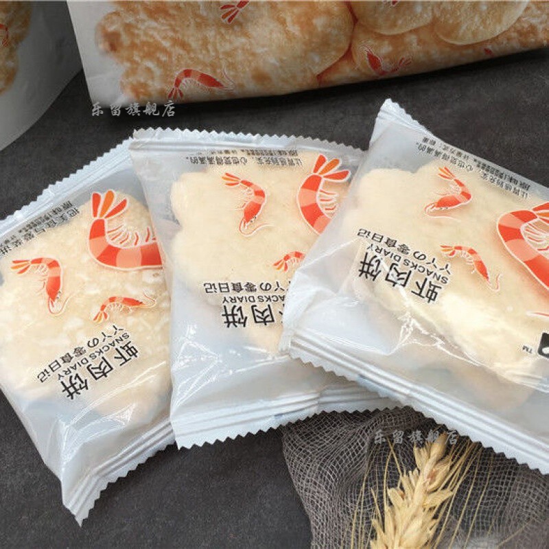 丫丫虾肉饼雪米饼袋装独立包装食实惠装宿舍办公居家追剧儿童休闲食品