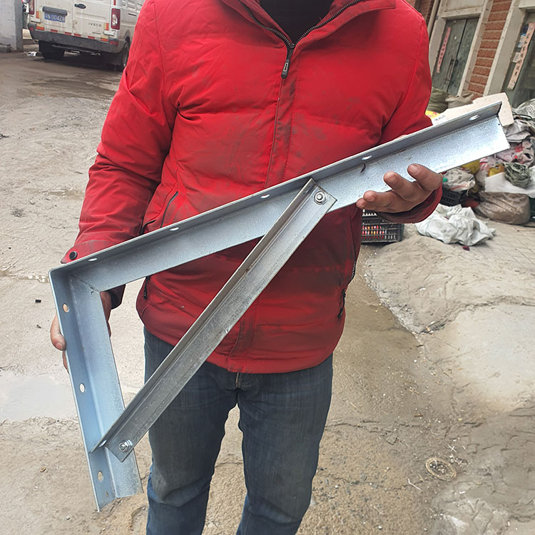 加厚国标角铁承重支架木板书托三角铁支架搁板固定挂墙层板托货架 300