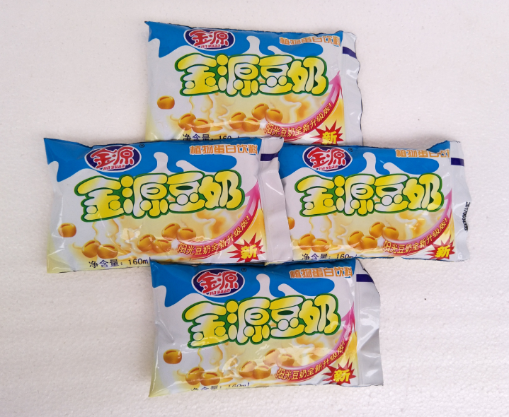 金源豆奶 2021年份新日期广西金源豆奶植物饮料160ml 30/40袋/箱 金源