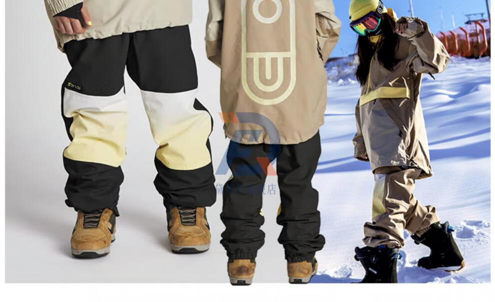 2223新款世界之极airblaster滑雪服男ab背带裤单板双板滑雪套装女
