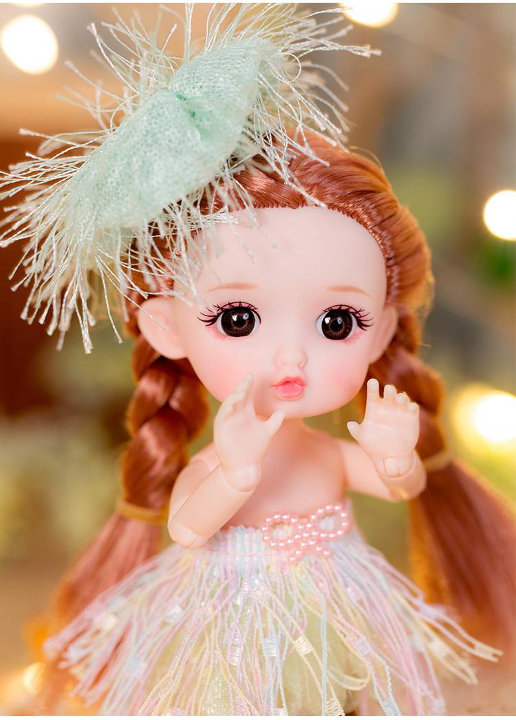 活石(living stones)洋娃娃套装玩具女孩公主玩偶仿真精致3岁4礼盒