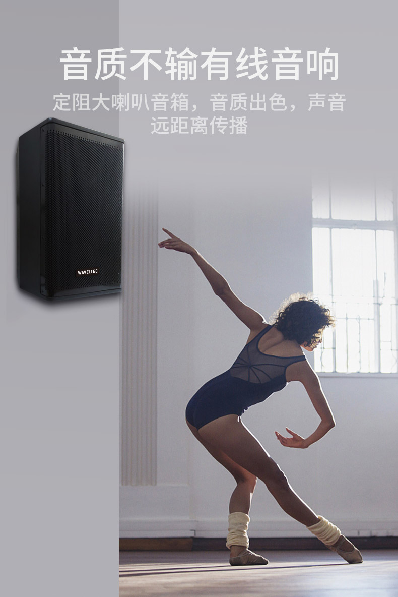 华为同款无线会议室音响套装舞蹈室专用壁挂蓝牙音箱多媒体教室酒吧大