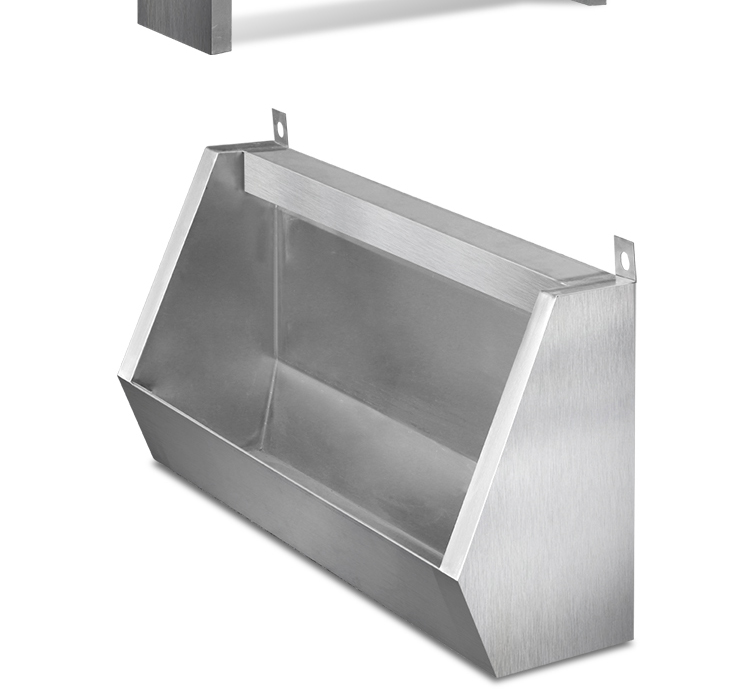 不锈钢小便池小便槽长条学校公共场所幼儿园厕所立式尿槽定制 异形