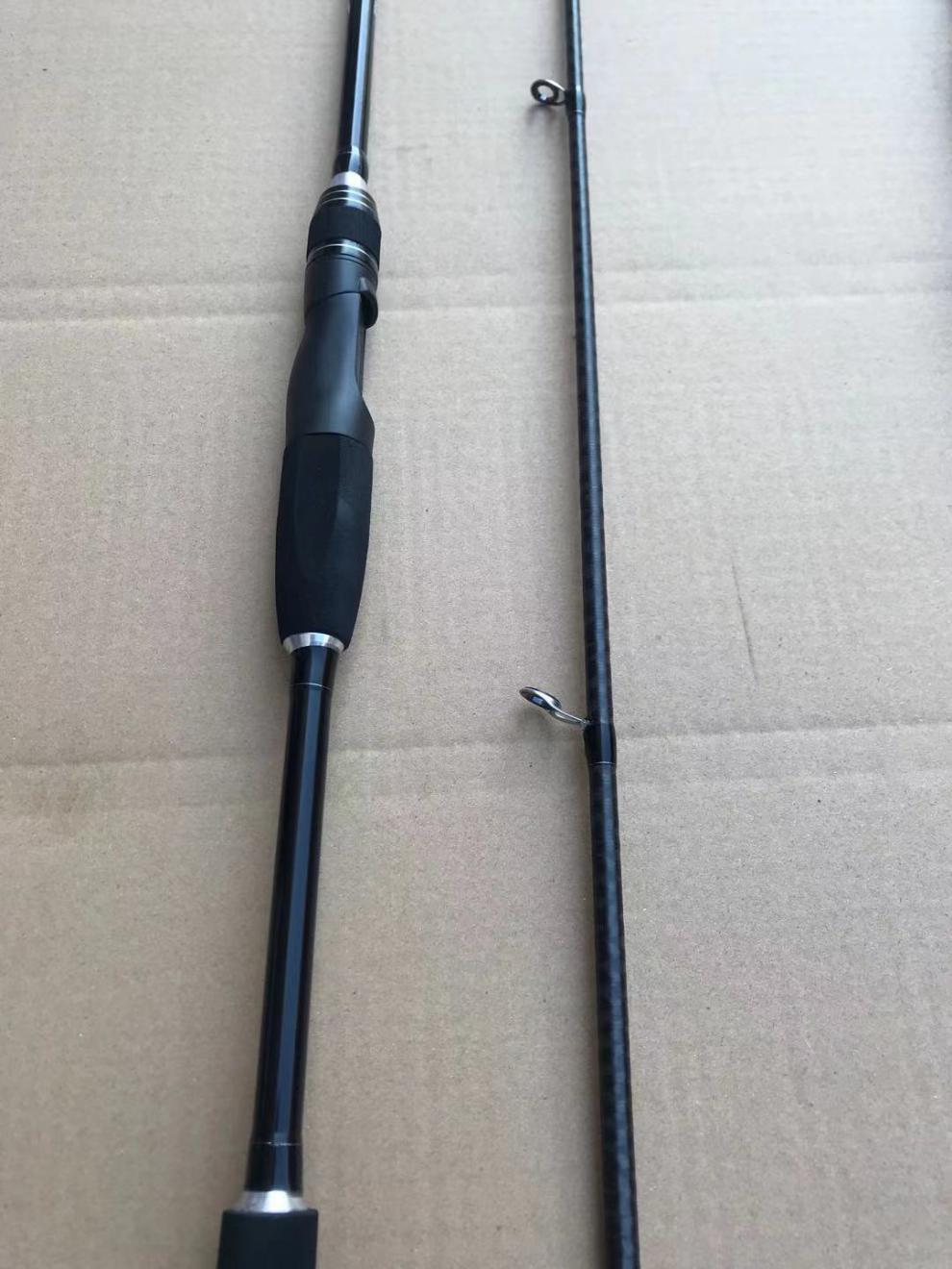 2022新品路亚竿单杆18款进口交叉碳布水库翘嘴轻钓鱼杆枪直柄 2.