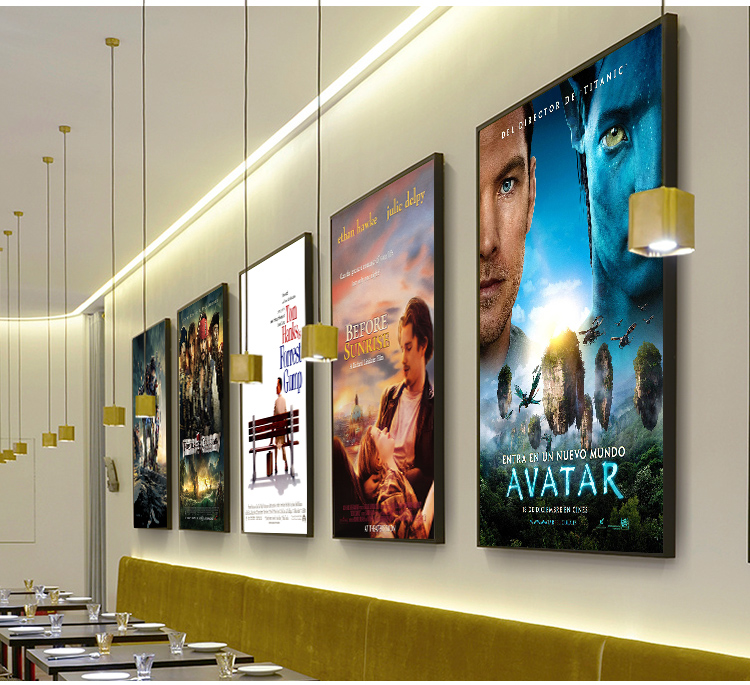 霜魄欧美经典电影海报现代简约客厅背景墙挂画房间卧室墙面壁画星际