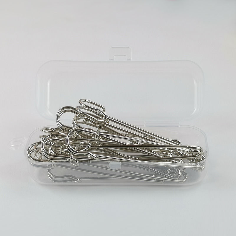 大眼大号针手工缝被子针家用大头别针加厚别针安全别针加粗大号毛衣扣