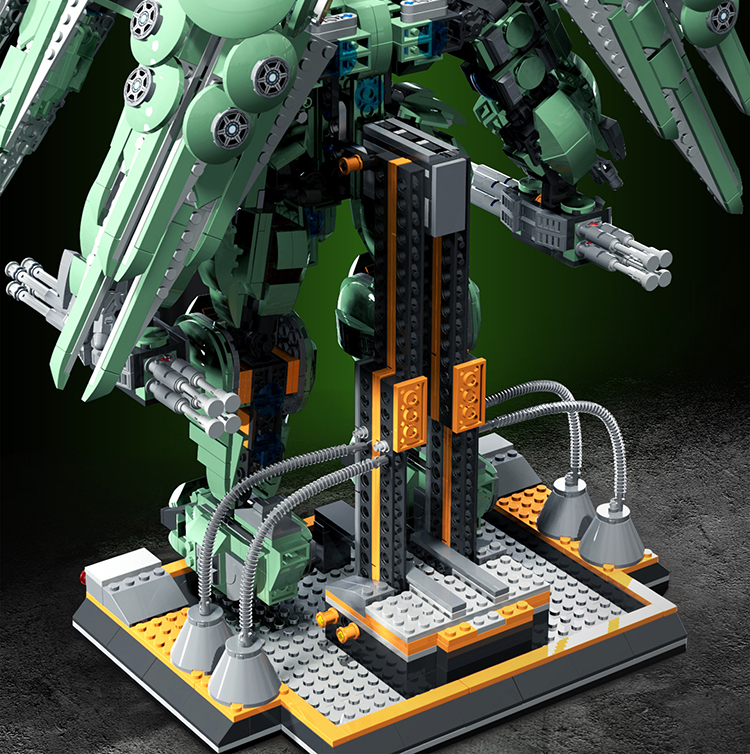 万代刹帝利积木高难度巨大型高达刹帝利模型机甲成人拼装玩具机器人