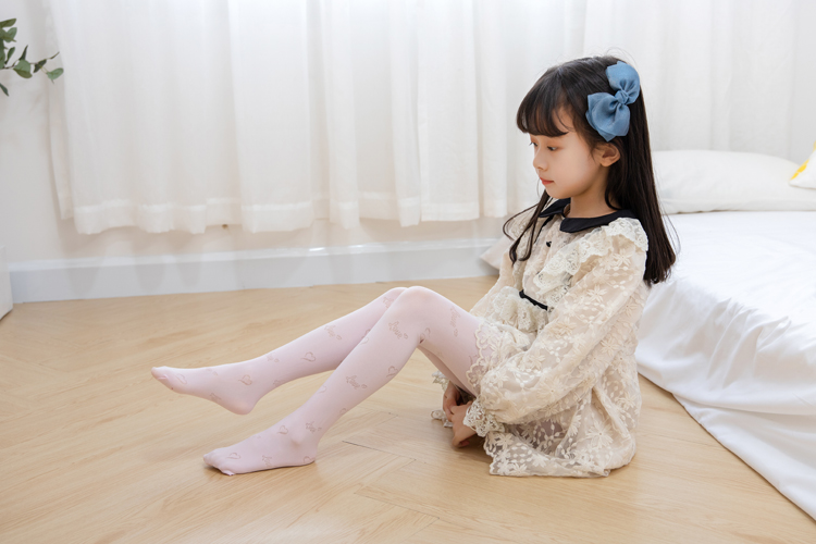 儿童丝袜夏儿童连裤袜中童舞蹈袜公主网纱丝袜女童防勾丝春秋打底裤袜