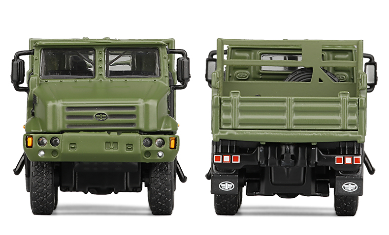 2022新款jkm164mv3六轮战术运输卡车合金车模军事金属模型玩具摆设