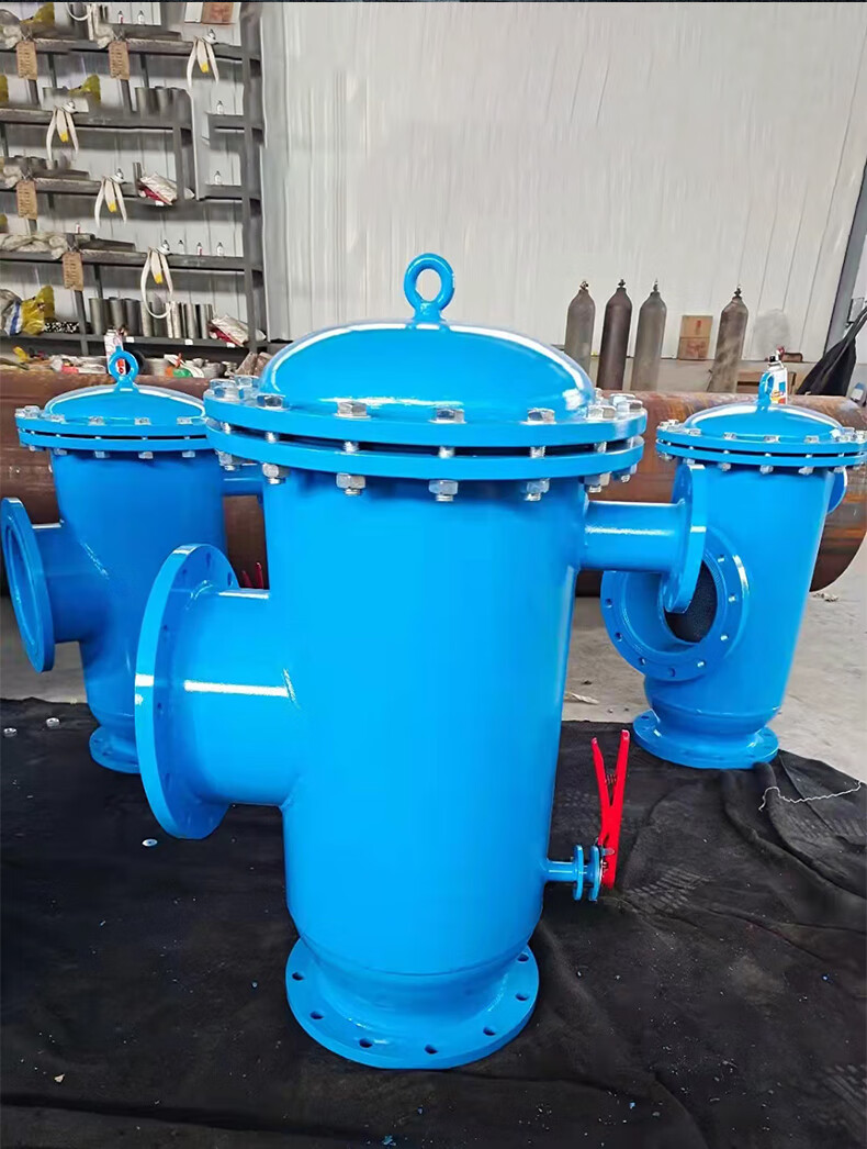 扩散过滤器直通反冲洗除污器管道倒流吸入式除污器水泵角式滤污器