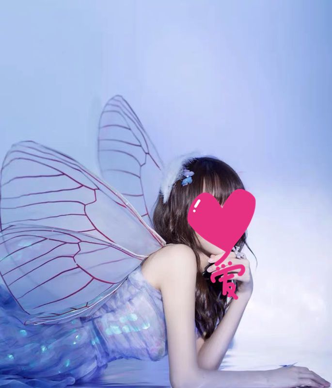 万代女孩成人蝴蝶维密翅膀煽动仙女彩蝴蝶肩背透明精灵奇妙花仙子模特