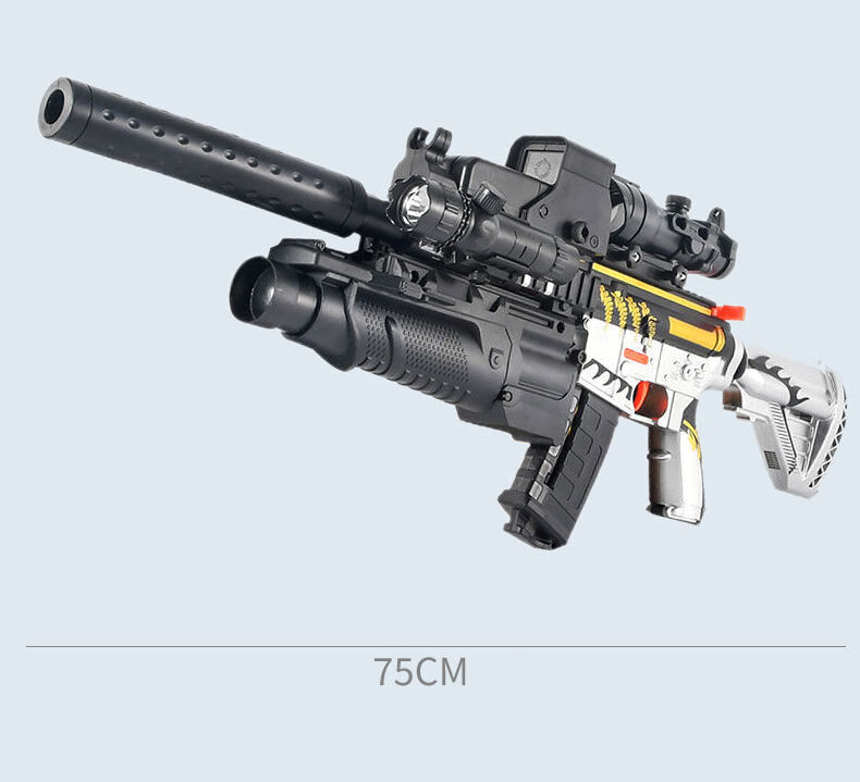 bb软弹玩具枪软软胶电动男孩枪网红步1枪10岁以上男孩大号软弹枪m416