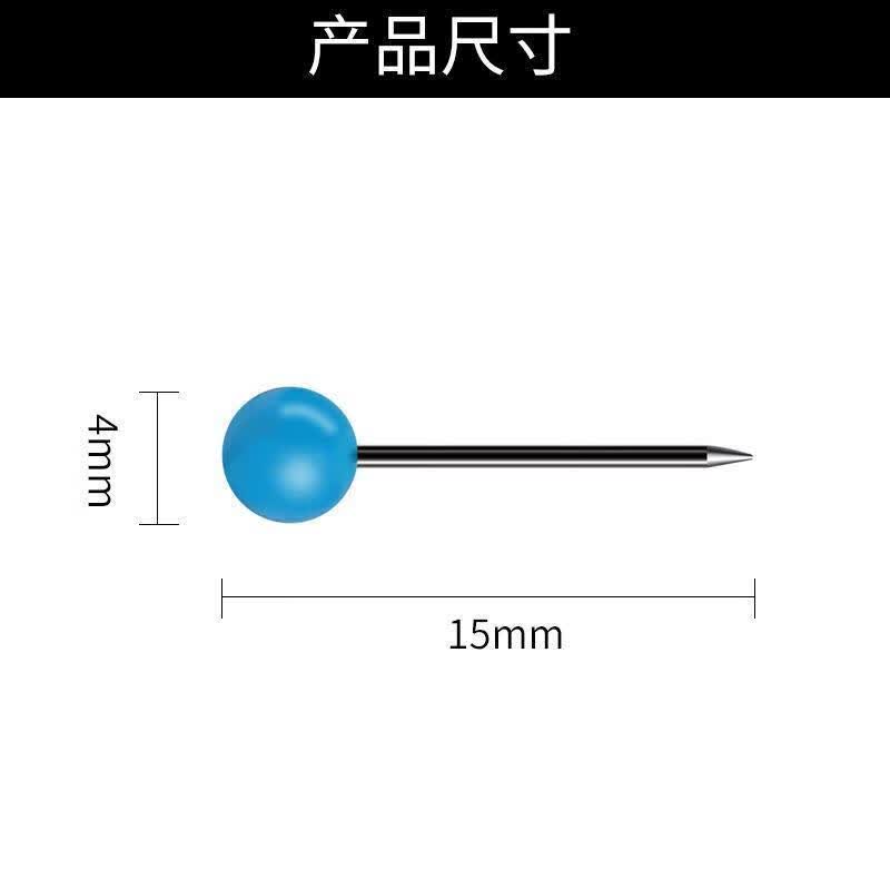一仁珍珠线组针针大头针固定主线大号小号垂钓钓鱼配件彩色固定大头针
