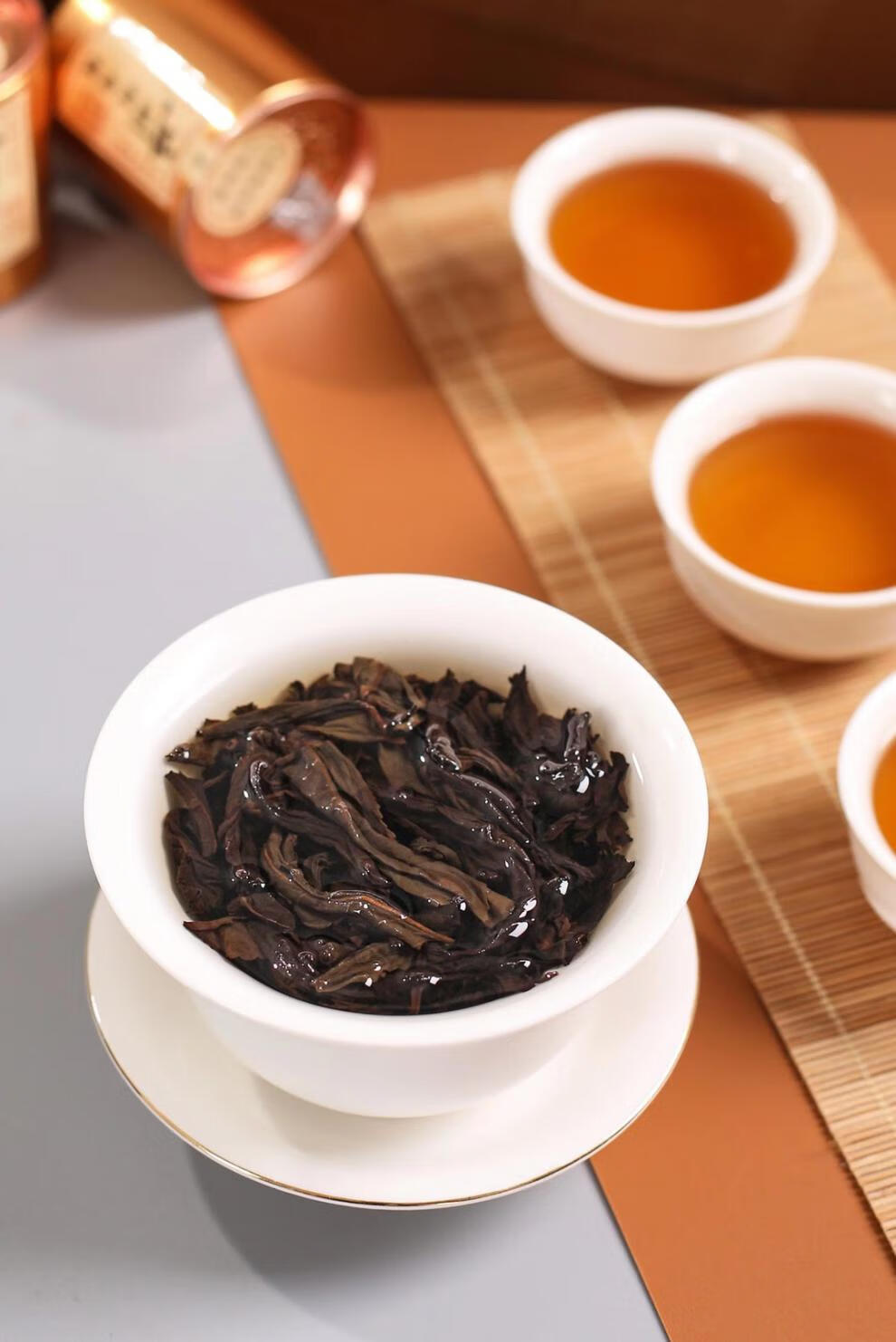 霄青竹 肉桂武夷山传统炭焙熟茶小罐装茶叶 武夷岩茶牛栏坑特产礼盒装