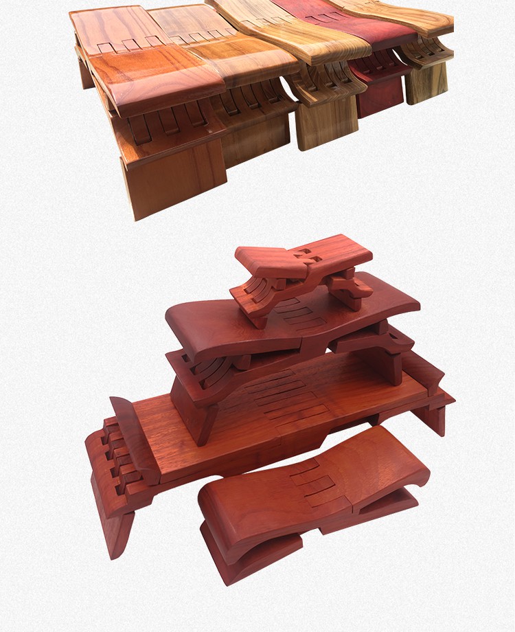 墨绩 鲁班凳 瞎掰凳 整木无拼接手工鲁班凳 折叠凳红七代凳子纯手工换