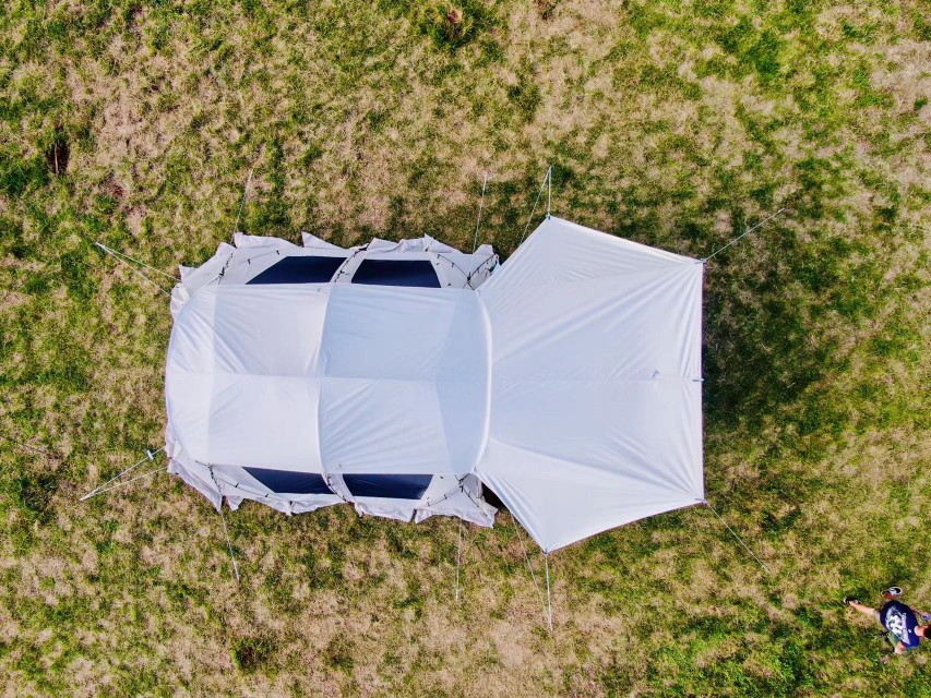 雪峰帐篷 日本雪峰snow671/671iv/090/091侧翼天幕小顶帐篷前厅顶布