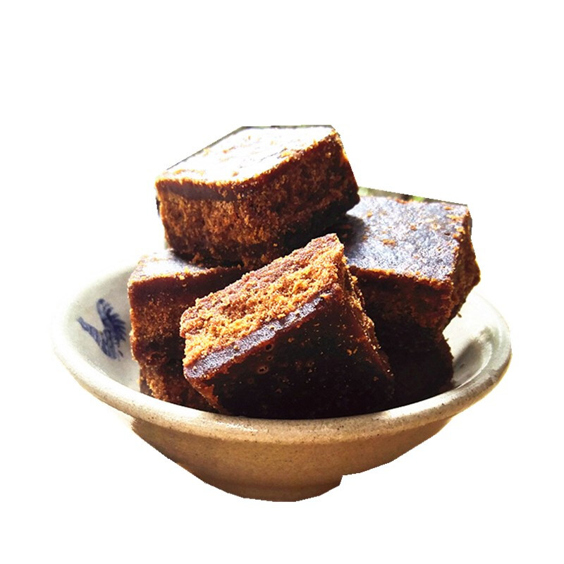 淼孨老红糖广西土红糖方块4斤手工甘蔗小颗粒黑糖块散装黑色原味