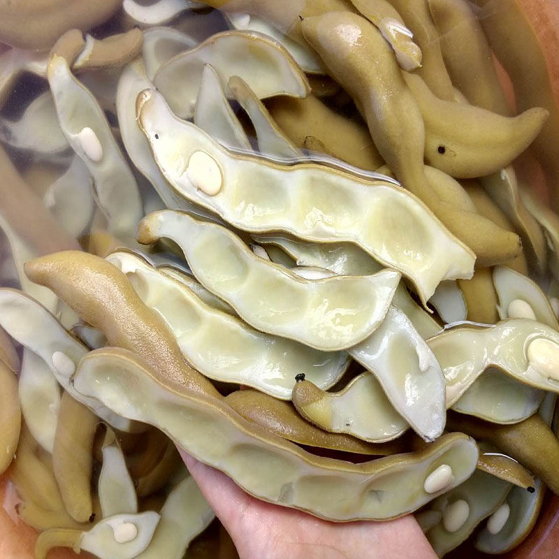 梅州客家特色小菜农家狗爪豆胡老豆老虎豆虎老豆龙爪豆真空包装虎老豆
