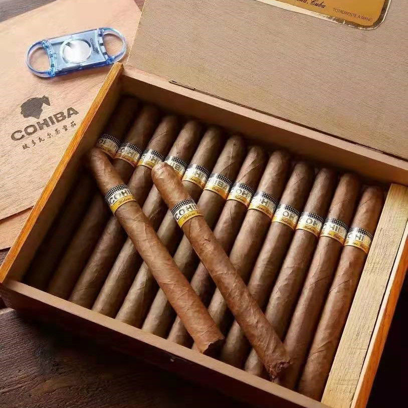 优购】罗密欧与朱丽叶古巴特香高霸希雪茄粗支进出口王冠手卷茶雪茄风