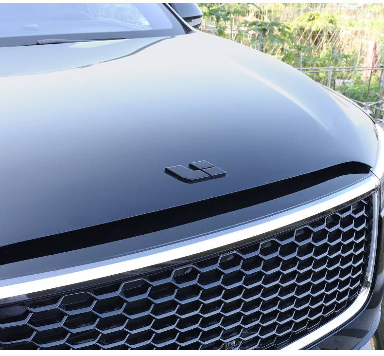 21款理想one黑武士车窗饰条车标黑化外观改装升级汽车专用品配件 理想