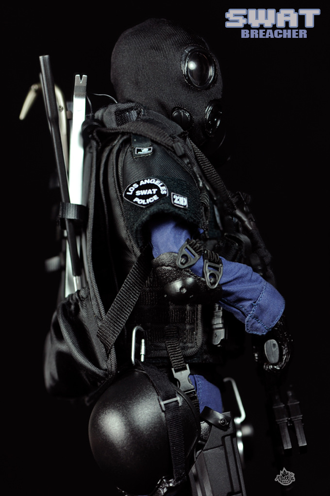 生日礼物pattiz仿真工艺军事关节人偶 1/6比例te警swat兵人模型玩具