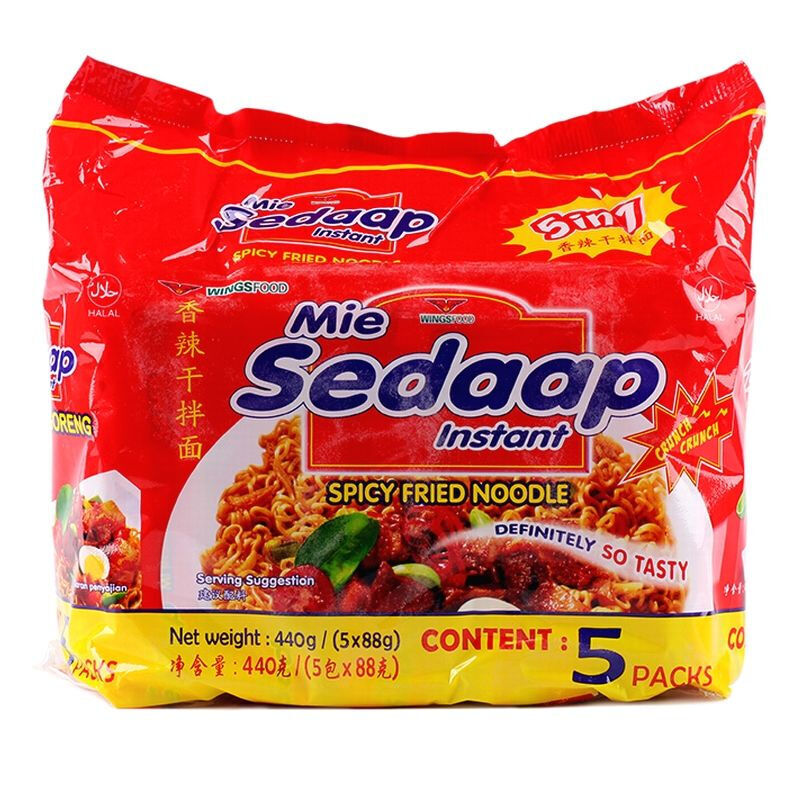 喜达泡面印尼sedaap喜达捞面多规格原味干拌面速食泡面方便面夜宵零食