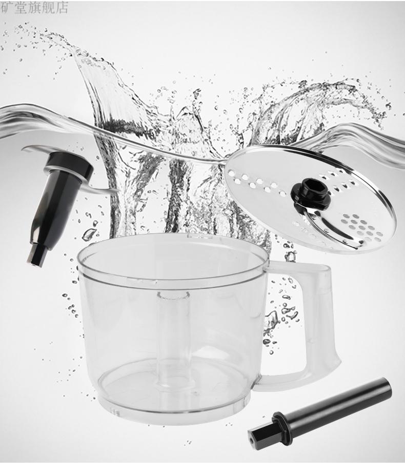 商用蒜蓉机蒜泥器打蒜机绞蒜泥绞肉德尔电动搅蒜机切丝切片料理机经典