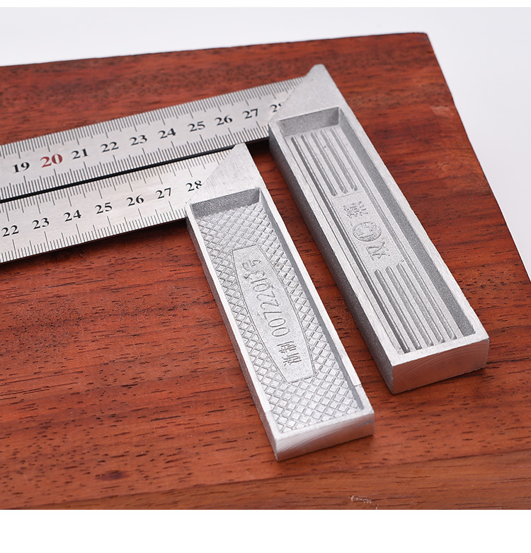 钢板尺加厚不锈钢角尺90度加厚300600mm木工装修l型尺拐尺宽座直角板