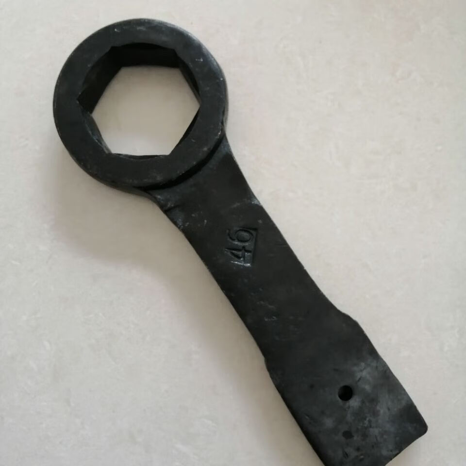 敲击扳手梅花六角重型锤击打击工业工具订做大加厚强力909524