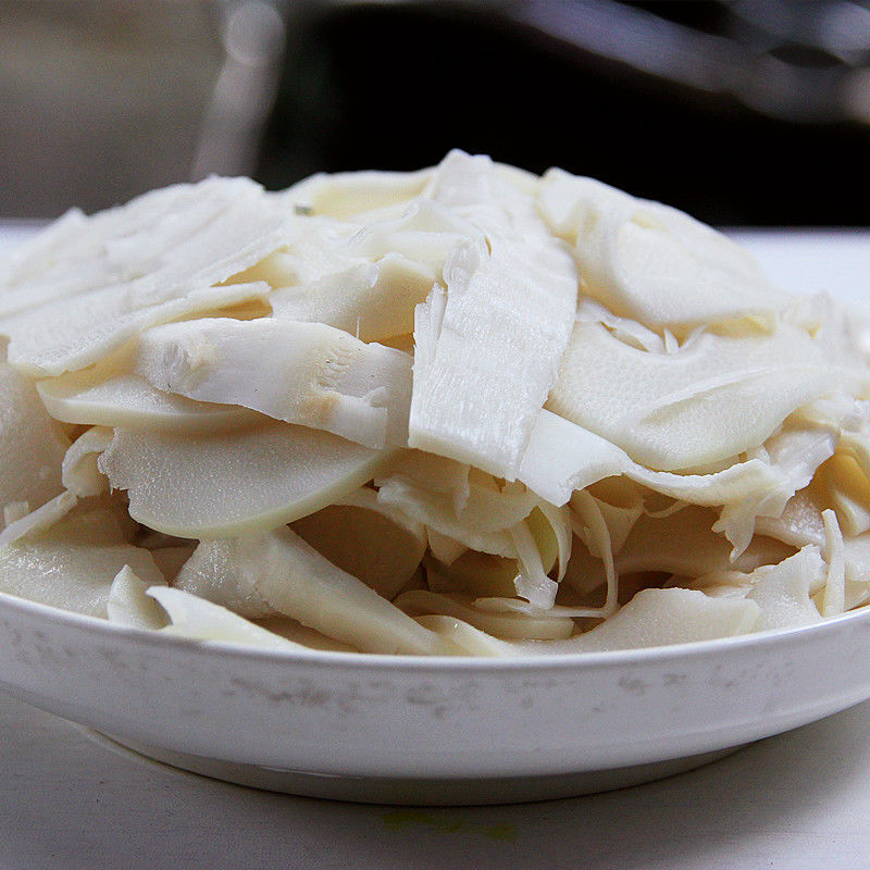 晨臻 海南儋州土特产白笋片新鲜竹笋白笋酸笋农家自制美食 2斤【图片