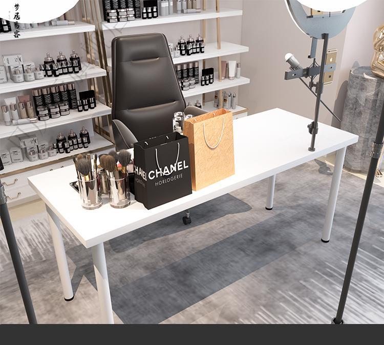 百诺恩 直播桌子主播用专用长方形台式电脑桌书桌长条桌电竞简约家用桌 直播专用桌长80*宽40*高74