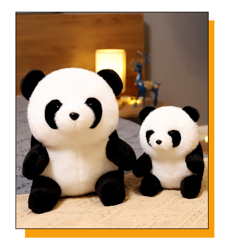 【绿野客】宝宝喜欢的可爱熊猫玩偶毛绒玩具大熊猫小公仔布娃娃儿童