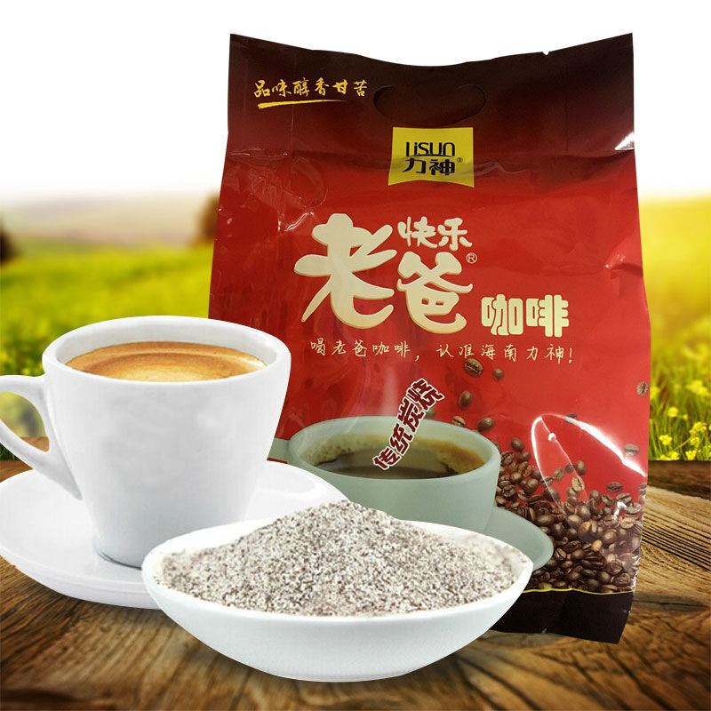 力神炭烧咖啡170克海南特产3合1速溶咖啡粉椰奶公室冲饮品醇品速溶